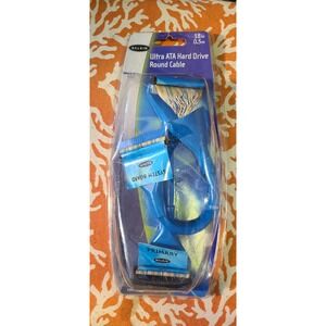 Belkin ultra ATA hard drive round cable BLUE  Singal Dual single 18" .5m